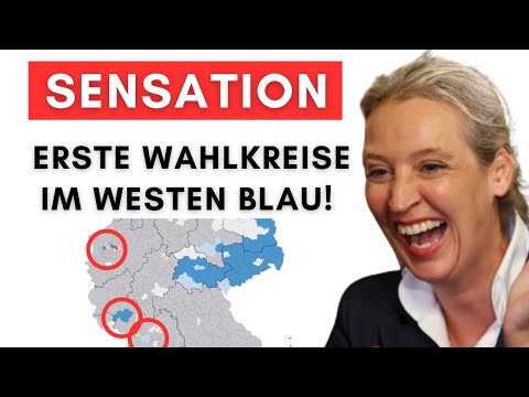 Neue Umfragen: AfD gewinnt ERSTE Direktmandate im Westen!