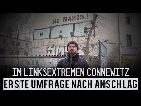 Im Iinksextremen Connewitz: Erste Umfrage nach AnschIag in München