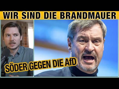 CSU: WIR sind die neue BRANDMAUER gegen die AfD!