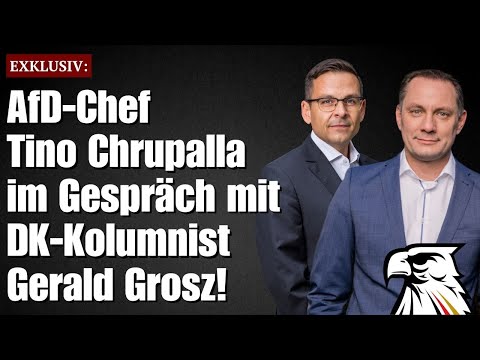 EXKLUSIV: AfD-Chef Tino Chrupalla im Gespräch mit DK-Kolumnist Gerald Grosz!