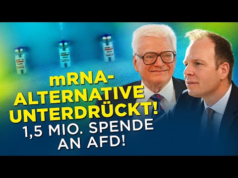 Prof. Stöcker: Von der verbotenen mRNA-Alternative zur Millionen-Spende an die AfD