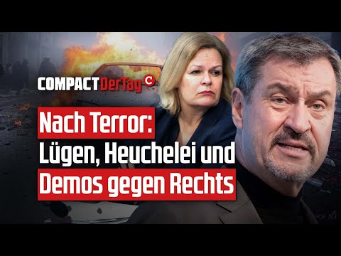 Nach Terror: Lügen, Heuchelei und Demos gegen Rechts💥