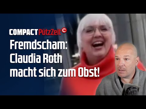 Fremdscham: Claudia Roth macht sich zum Obst!