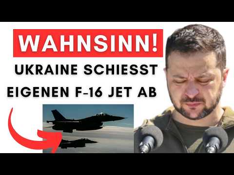 Selenskyj stink-sauer:  USA ist schuld, dass Ukraine eigenen Kampfjet abschoss!