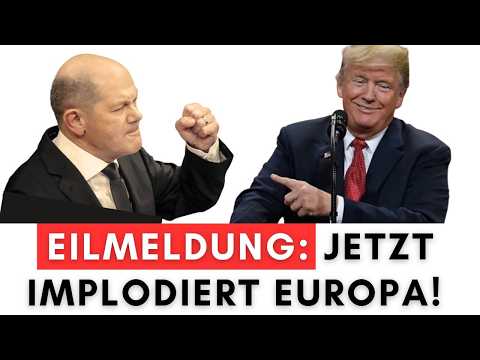 Trump VERBIETET Europa Teilnahme an Friedensverhandlungen!!!!