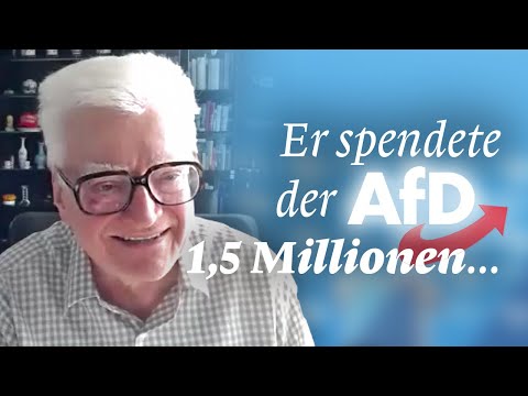 «Die AfD-Leute sind die vernünftigsten»: Winfried Stöcker über seine 1,5-Millionen-Spende an die AfD