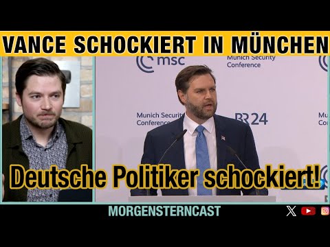 VANCE teilt gegen Europa aus! Politiker und Medien entsetzt | „Rechtspopulist“