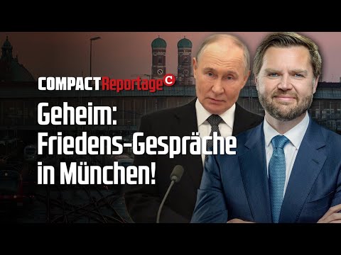 Geheim: Friedens-Gespräche in München!