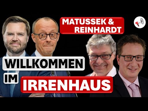 Mainstream tobt: Historische Rede von US-Vize J. D. Vance | Matussek & Reinhardt Ausgabe #19