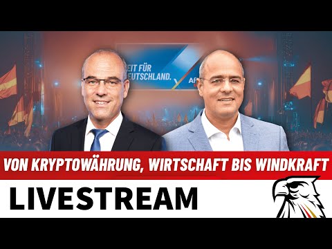 Live: Veranstaltung der AfD-Bayern – Von Kryptowährung, über Wirtschaft bis Windkraft