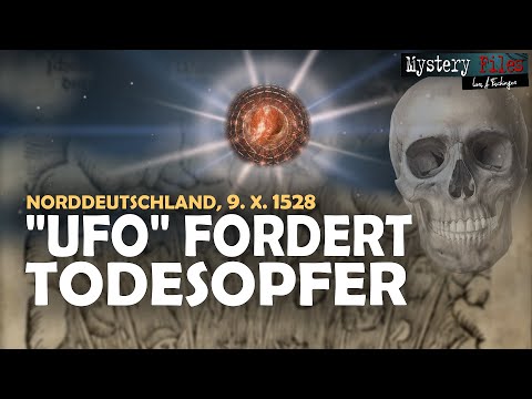 SCHRECKLICHER Komet!? Wunderliches „UFO“ von Westre forderte 1528 Todesopfer! (UAP)