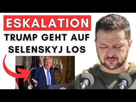 Trump: „Selensky hat Schuld am Krieg!“ + heftige Details zum Friedensplan!