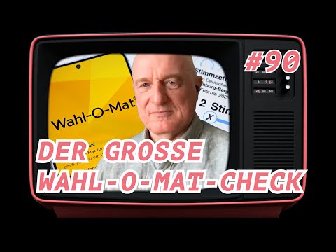 DER GROSSE WAHL-O-MAT CHECK