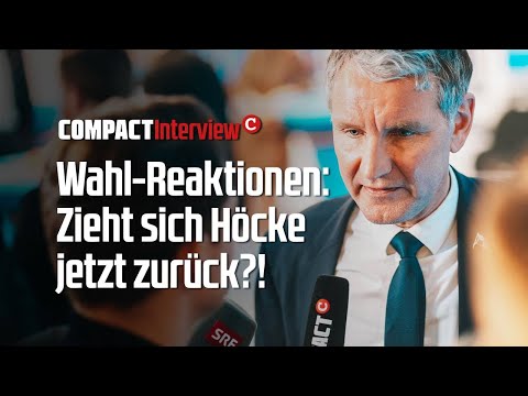 Wahl-Reaktionen: Zieht sich Höcke jetzt zurück?!