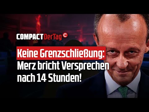 Keine Grenzschließung: Merz bricht Versprechen nach 14 Stunden!💥