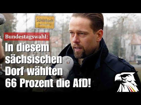 Bundestagswahl: In diesem sächsischen Dorf wählten 66 Prozent die AfD!