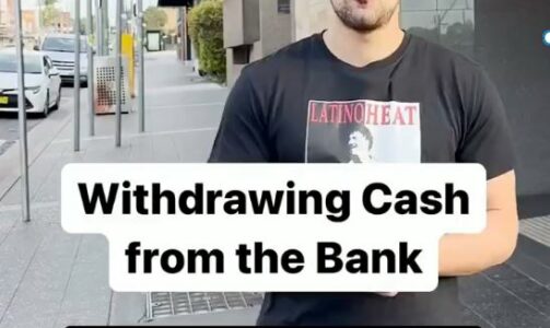 😂 Banken in Australien fragen nach Grund der Bargeldbehebung…Kunde macht sich Spaß draus