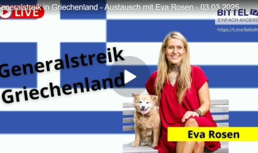 Generalstreik in Griechenland – Austausch mit Eva Rosen