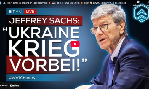 JEFFREY SACHS spricht im EU-Parlament 💥 WAHRHEIT über UKRAINE 💥 aus! 😱 | #WATCHparty AUF DEUTSCH