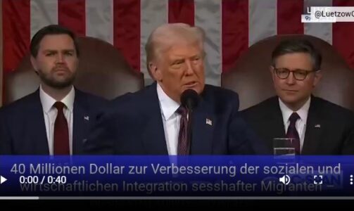 Trump präsentiert erneut ein paar Finanzierungs-Absurditäten der USA
