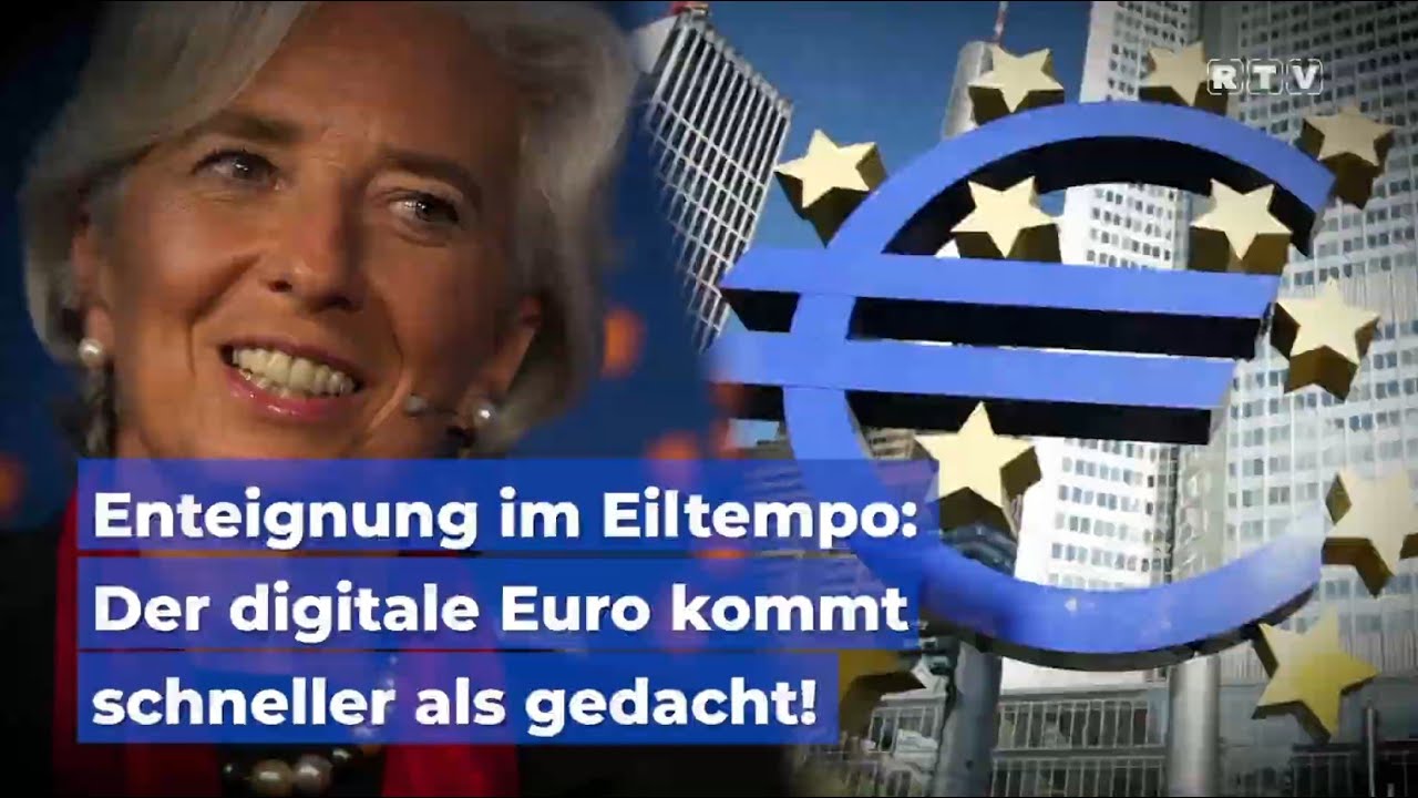 Enteignung im Eiltempo: Der digitale Euro kommt schneller als gedacht!