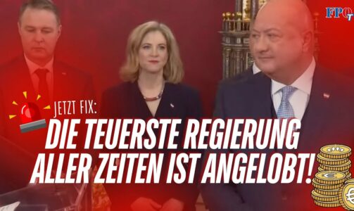 Jetzt ist es fix: Die teuerste Regierung aller Zeiten ist angelobt!