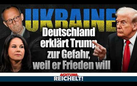 Ukraine-Eskalation! Trump, Selenskyj, Merz und die Angst vor Frieden| Achtung, Reichelt!