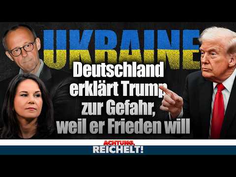 Ukraine-Eskalation! Trump, Selenskyj, Merz und die Angst vor Frieden| Achtung, Reichelt!