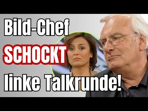 PAUKENSCHLAG! Ex-Bild Chef spricht aus, was Linke NICHT HÖREN WOLLEN!