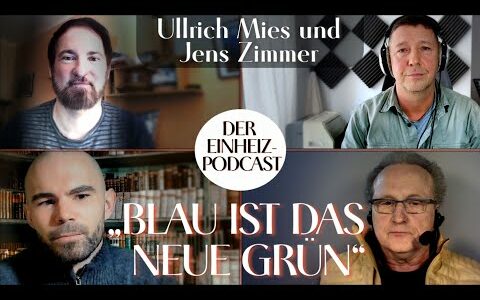 MANOVA Podcast: Blau ist das neue Grün (Ullrich Mies, Jens Zimmer, Sven Brajer, Aron Morhoff)