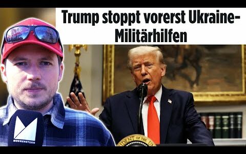 Trump STOPPT Militärhilfe für Ukraine! CSU will Wehrpflicht noch dieses Jahr! Ab in den Krieg?