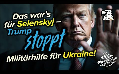 Das war’s für Selenskyj: Trump stoppt Militärhilfe für Ukraine!