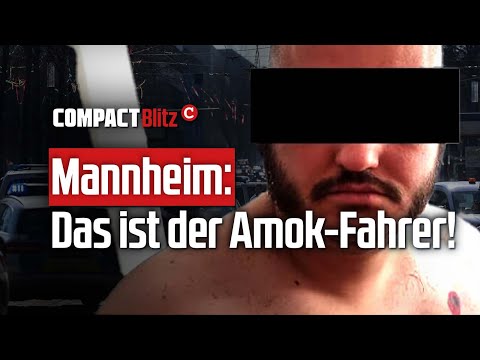 Mannheim: Das ist der Amok-Fahrer!