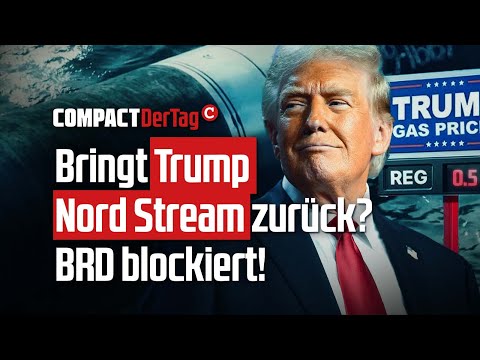 Bringt Trump Nord Stream zurück? BRD blockiert!💥