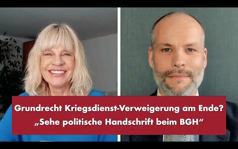 Grundrecht Kriegsdienst-Verweigerung am Ende? – Punkt.PRERADOVIC mit René Boyke