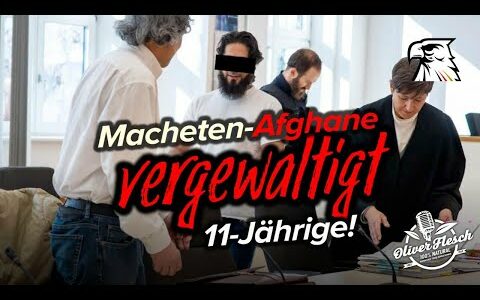 Macheten-Afghane vergewaltigte 11-Jährige & meint „Tiere sind besser als Deutsche“!
