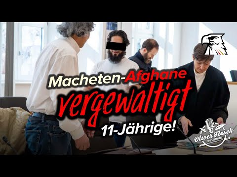 Macheten-Afghane vergewaltigte 11-Jährige & meint „Tiere sind besser als Deutsche“!