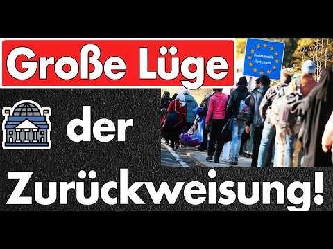 Große Täuschung der CDU: keine Zurückweisung von Asylbewerbern an Tag 1 – Völlige Lügeneskalation!