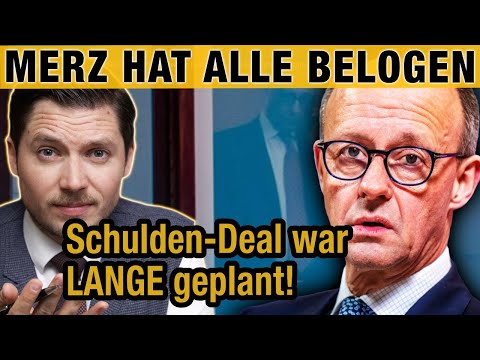 MERZ hat gelogen! Schulden-Deal war LANGE geplant! Grüne erpressen CDU für Klimaziele | GMS