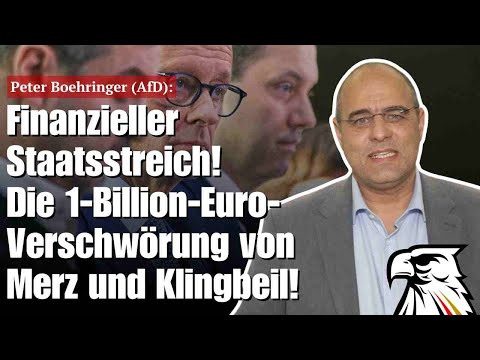 Finanzieller Staatsstreich! Die 1-Billion-Euro-Verschwörung von Merz und Klingbeil!