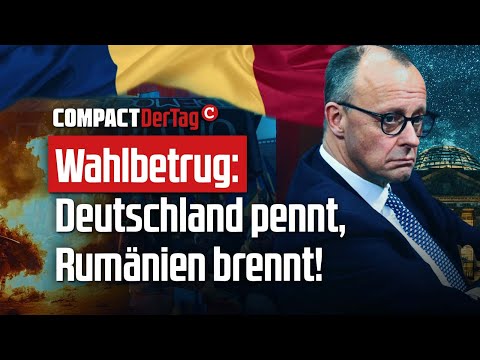 Wahlbetrug: Deutschland pennt, Rumänien brennt!💥