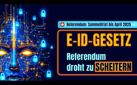 Schweizer E-ID-Gesetz: Referendum droht zu scheitern!