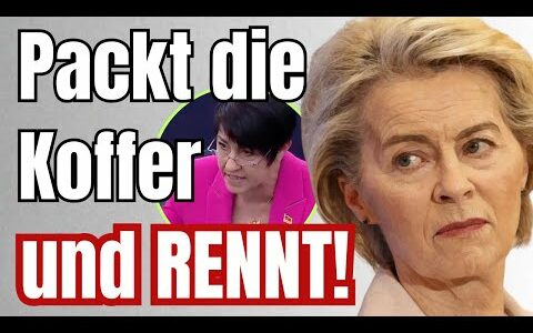 EU-Kommission AUFGEFLOGEN! Von der Leyen gibt LIVE UNGLAUBLICHES zu!
