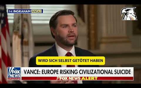 US-Vizepräsident JD Vance:  „Deutschland zerstört sich mit Massenmigration selbst!“