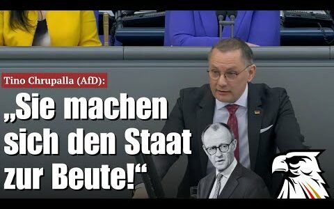Tino Chrupalla (AfD): „Sie machen sich den Staat zur Beute!“