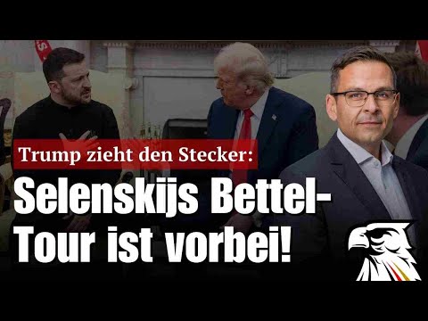 Trump zieht den Stecker: Selenskijs Bettel-Tour ist vorbei ! | Gerald Grosz