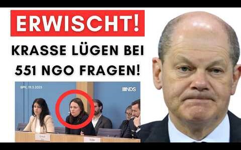Pressekonferenz: Reporter lässt ganze Bundesregierung auffliegen (Campact)