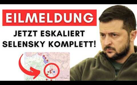 Gerade eben: Ukraine hat NEUE Gegenoffensive gestartet!