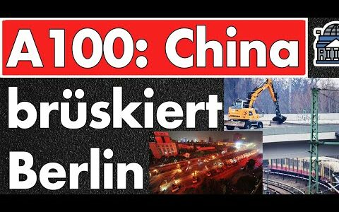 Umleitung nach 107 Stunden in Berlin! Neubau in 43 Stunden in China! Völlige Blamage für Deutschland