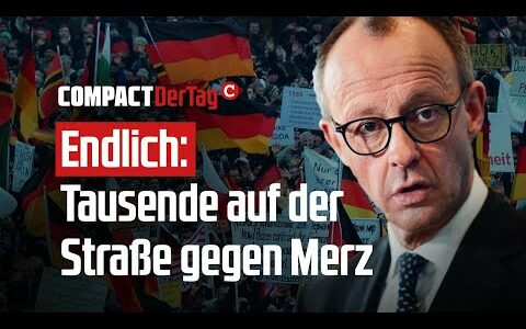 Endlich! Tausende auf der Straße gegen Merz!💥